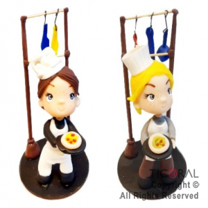 ADORNO PASTELERA A. PORCELANA FRIA x 1